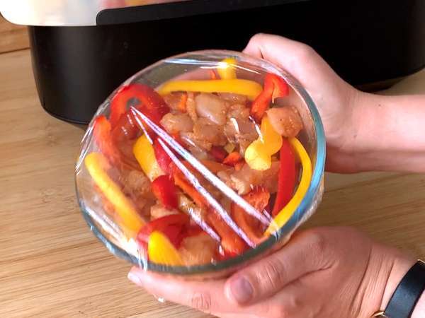 Fajitas di Air Fryer: mengenyangkan dalam waktu singkat! - Persiapan langkah 3