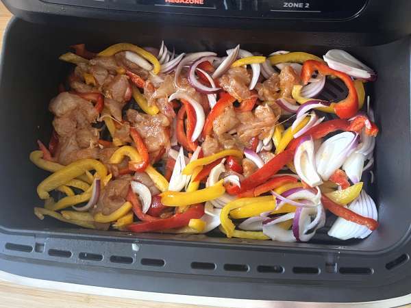 Fajitas di Air Fryer: mengenyangkan dalam waktu singkat! - Persiapan langkah 4
