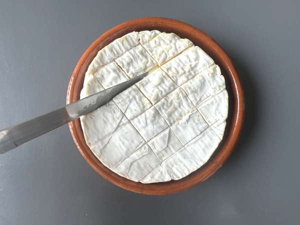 Panggang keju Camembert dengan Air Fryer! - Persiapan langkah 2