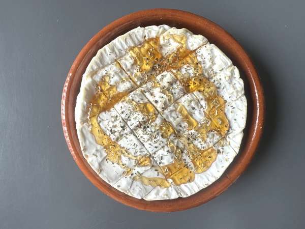 Panggang keju Camembert dengan Air Fryer! - Persiapan langkah 3