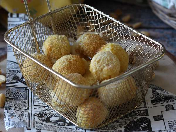 Mozzarelline dalam penggorengan udara - Persiapan langkah 8