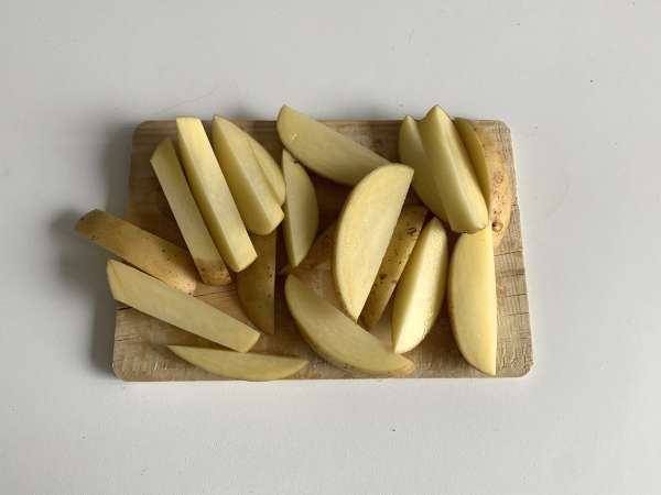 Bagaimana cara membuat kentang goreng yang renyah di dalam Air Fryer? - Persiapan langkah 2