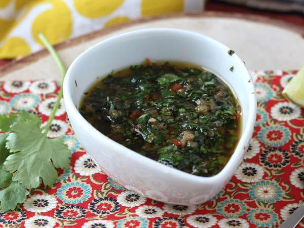 Kentang panggang dengan chimichurri - Persiapan langkah 6