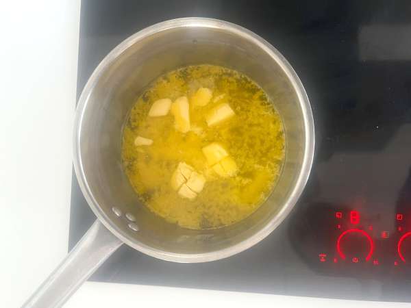 Churros yang dimasak di dalam Air Fryer - Persiapan langkah 1