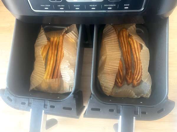 Churros yang dimasak di dalam Air Fryer - Persiapan langkah 7