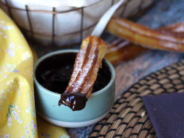 Churros yang dimasak di dalam Air Fryer - Persiapan langkah 9