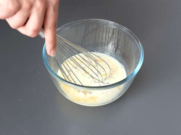 Apa yang harus dilakukan dengan tortilla Gaya kue crinkle ala ham, bayam, dan mozzarella gratin - Persiapan langkah 1