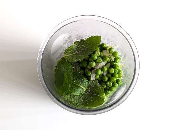 Bakso kacang polong dan feta dalam penggorengan udara: lezat dan sangat cepat disiapkan! - Persiapan langkah 3