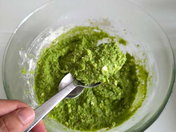 Bakso kacang polong dan feta dalam penggorengan udara: lezat dan sangat cepat disiapkan! - Persiapan langkah 6