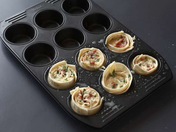 Apa yang harus dilakukan dengan tortilla Quiches yang mudah dan ekonomis! - Persiapan langkah 5