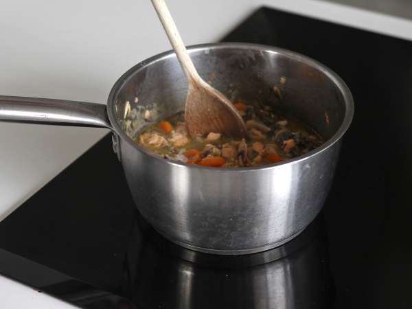 Rebusan salmon yang lezat - Persiapan langkah 6