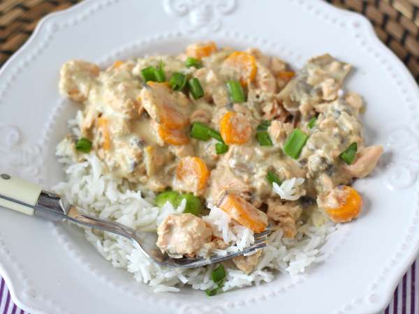 Rebusan salmon yang lezat - Persiapan langkah 9