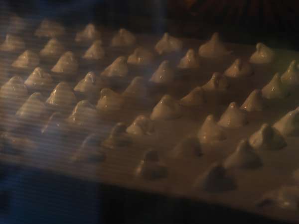 Kacamata bergaya Mont Blanc dengan krim kastanye - Persiapan langkah 4