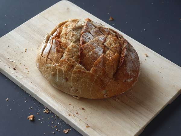 Roti landak isi ala tartiflette - Persiapan langkah 5