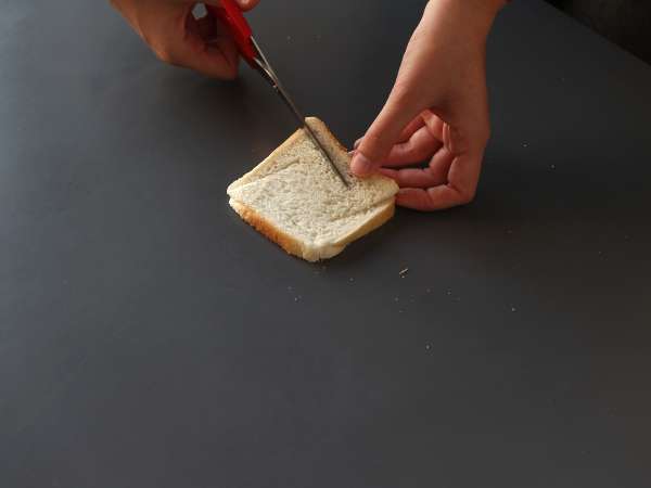 Roti bawang putih gaya bintang dengan roti sandwich - Persiapan langkah 2