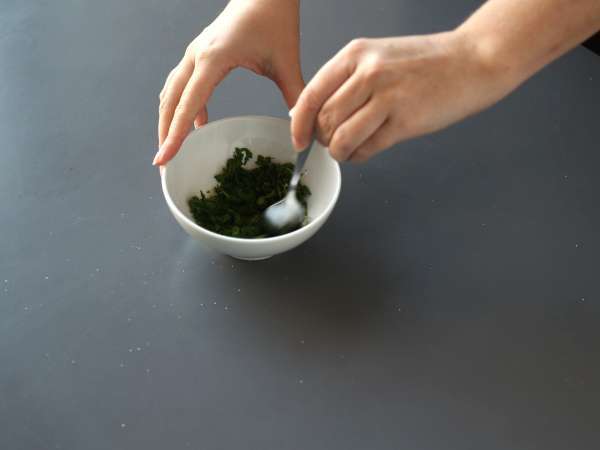 Roti bawang putih gaya bintang dengan roti sandwich - Persiapan langkah 7