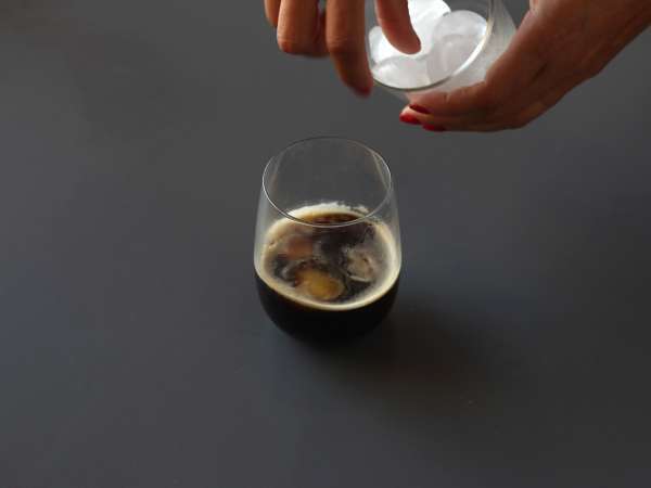 Es kopi rasa tiramisu - Persiapan langkah 2