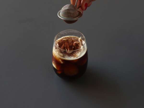 Es kopi rasa tiramisu - Persiapan langkah 4