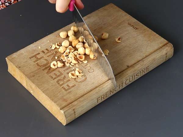 Wafel buah, cokelat, dan krim kocok - Persiapan langkah 1