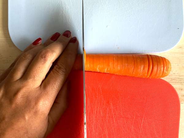 Wortel dalam saus madu dan clementine - Persiapan langkah 2