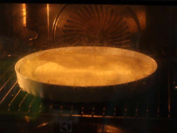 Tatin labu dengan keju kambing dan madu - Persiapan langkah 10