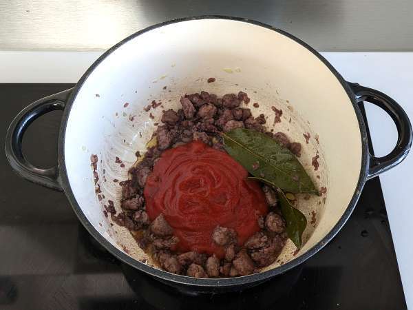 Saus Sosis: lezat dan mudah disiapkan - Persiapan langkah 4