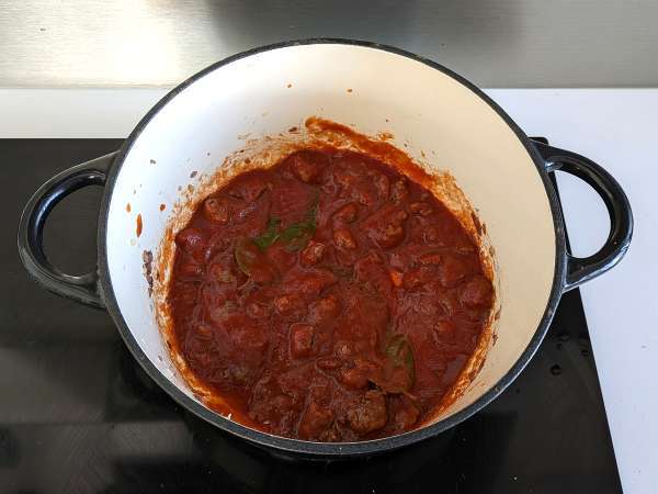 Saus Sosis: lezat dan mudah disiapkan - Persiapan langkah 6