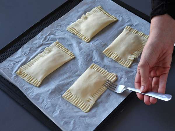 Kue puff keju: resep yang sangat mudah dan lezat - Persiapan langkah 5