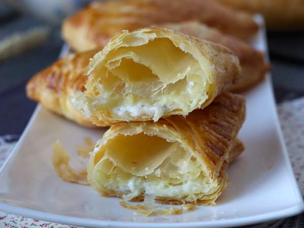 Kue puff keju: resep yang sangat mudah dan lezat - Persiapan langkah 8