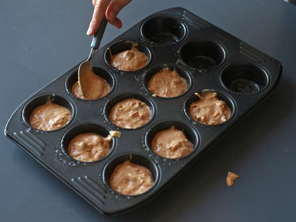 Muffin chorizo yang lembut dan pedas - Persiapan langkah 5