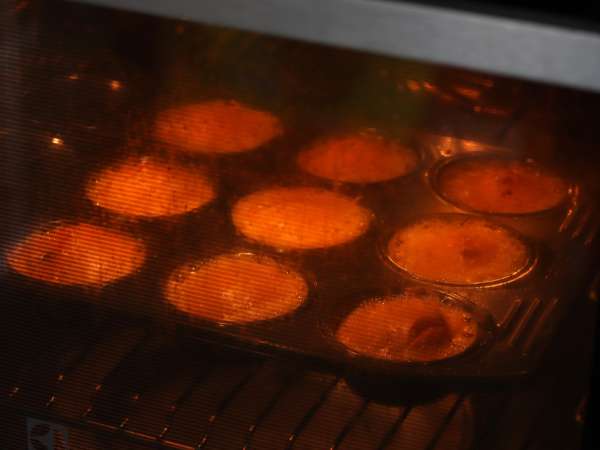 Muffin chorizo yang lembut dan pedas - Persiapan langkah 6