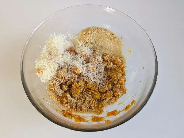 Bakso labu dalam penggorengan udara - Persiapan langkah 3