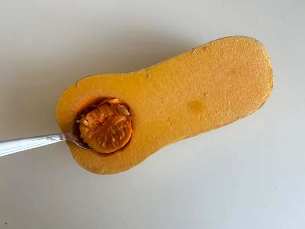 Pasta butternut segar hanya dengan 2 bahan - Persiapan langkah 1