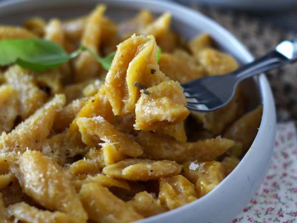 Pasta butternut segar hanya dengan 2 bahan - Persiapan langkah 10