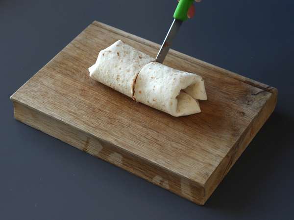 Apa yang harus dilakukan dengan tortilla Hidangan adiboga untuk dibagikan, dengan rasa pizza! - Persiapan langkah 7