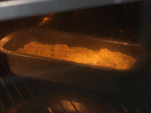 Ham, zaitun, dan kue tomat kering dengan skyr - Persiapan langkah 5