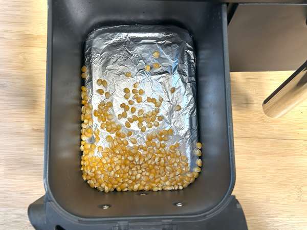 Berondong jagung di Air Fryer, itu mungkin! - Persiapan langkah 2