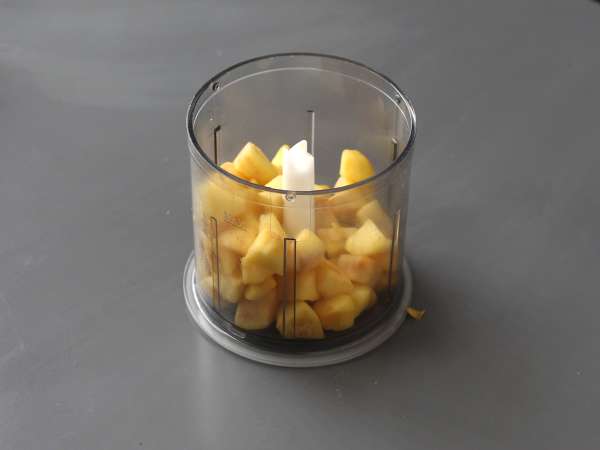 Fudge apel cokelat, hidangan penutup yang sangat mudah dibuat hanya dengan 2 bahan! - Persiapan langkah 3