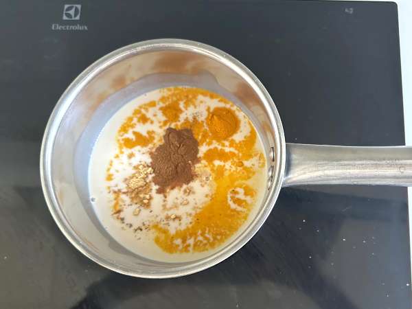 Susu emas: Minuman kesehatan dan kesejahteraan! - Persiapan langkah 3