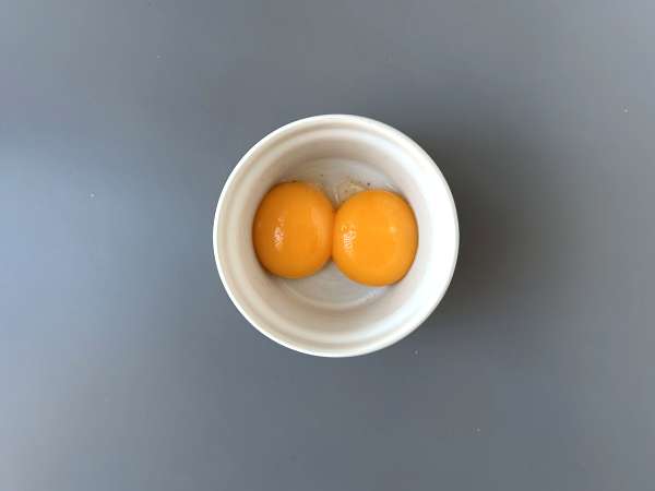 Manisan kuning telur dengan olesan Air Fryer - Persiapan langkah 1