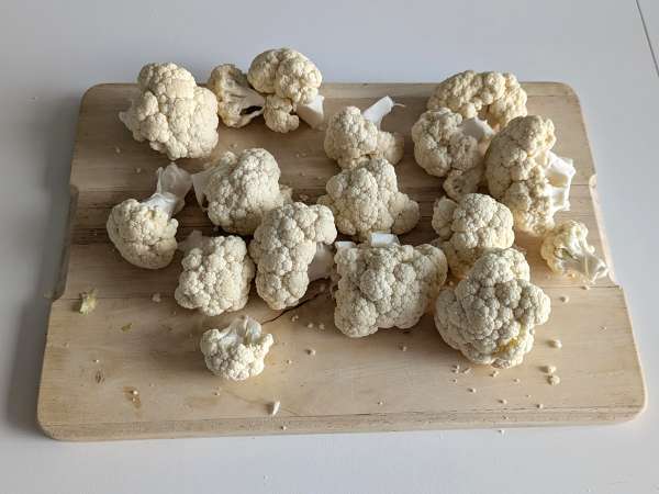 Bakso kembang kol dalam penggorengan udara: resep ekonomis dan vegetarian - Persiapan langkah 1