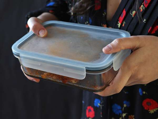 Paha ayam yang diasinkan dalam oven - sangat cepat dibuat! - Persiapan langkah 3