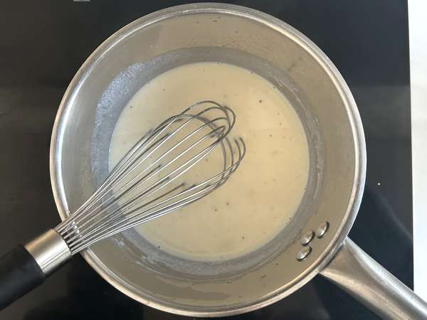 Croque monsieur dengan AirFryer - Persiapan langkah 1