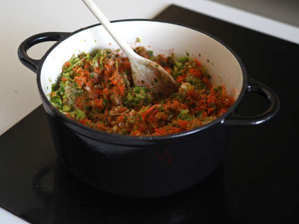 Kaldu kubus buatan sendiri, lebih ekonomis dan lebih sehat! - Persiapan langkah 4