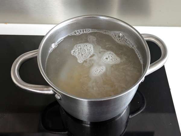 Pasta dengan saus zaitun: murah, lezat, dan mudah disiapkan! - Persiapan langkah 4