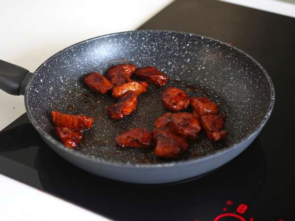Cara memasak mie jeruk nipis buldak habanero, resep dengan ayam yang diasinkan! - Persiapan langkah 6
