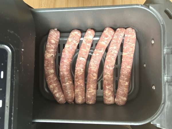 Bagaimana cara memasak sosis di dalam Air Fryer? - Persiapan langkah 1