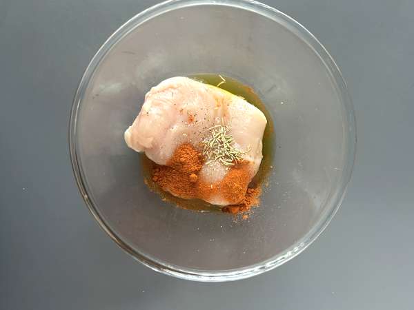 Bagaimana cara memasak dada ayam di dalam Air Fryer? - Persiapan langkah 1