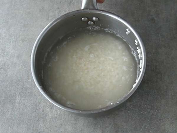 Ketan mangga, hidangan penutup Thailand yang sangat menenangkan - Persiapan langkah 1