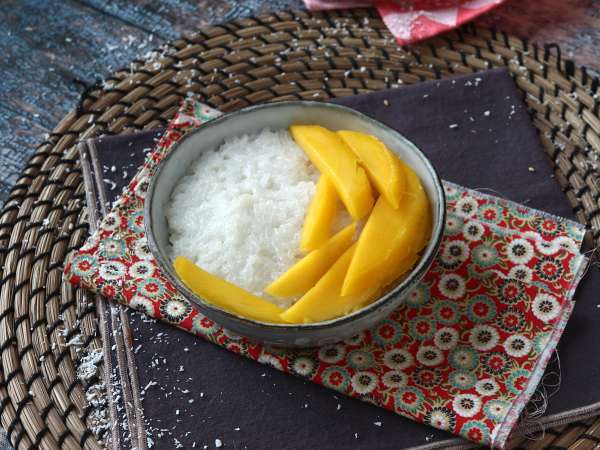 Ketan mangga, hidangan penutup Thailand yang sangat menenangkan - Persiapan langkah 8